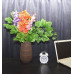 Ваза для цветов керамическая Ритм шоколад ваза конус h25см, 79-105