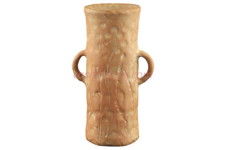 Ваза для цветов керамическая с поддоном Ботаника ваза цилиндр h25см  т3604