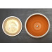 Горшок для цветов керамический с поддоном Модерн классика оливка 15см (2-24)  33-024