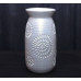 Ваза для цветов керамическая Астра белая ваза флора h26см , 24-623
