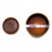 Горшок для цветов керамический с поддоном Модерн классика шоколад 15см (2-05)  33-005