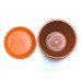 Горшок для цветов керамический с поддоном Дуо Горшок для цветов керамический с поддоном d18*h18см 3-99  т3018